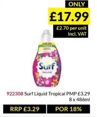 Musgrave MarketPlace Surf Liquid Tropical offer