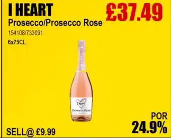 Bestway I HEART Prosecco/Prosecco Rose offer