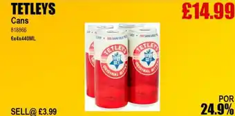 Bestway TETLEYS Cans offer