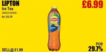 Bestway LIPTON Ice Tea offer