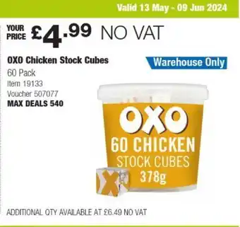 Costco OXO Chicken Stock Cubes offer