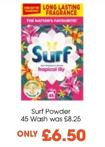 Centra Surf Powder 45 Wash offer