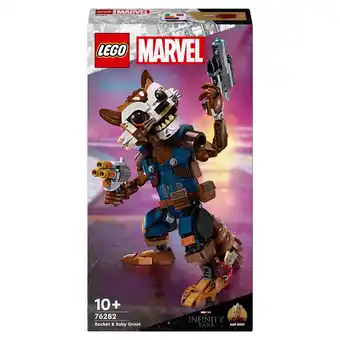 Morrisons Lego Marvel Rocket Figure 76282 offer