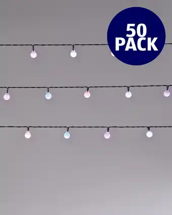 Aldi Solar Bubble String Lights offer