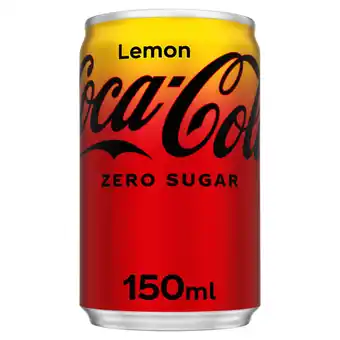 Asda Coca-Cola Zero Sugar Lemon 150ml offer