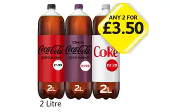 Londis View Coca Cola Zero Sugar, Cherry, Diet Coke offer