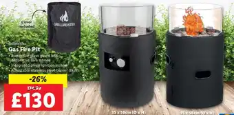 Lidl Gas Fire Pit offer