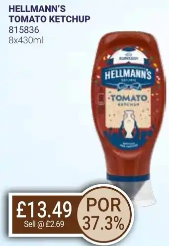 Bestway HELLMANN'S TOMATO KETCHUP offer