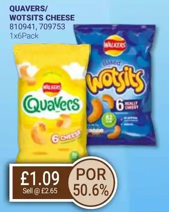 Bestway QUAVERS/ WOTSITS CHEESE offer