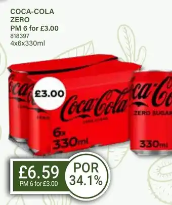 Bestway COCA-COLA ZERO offer