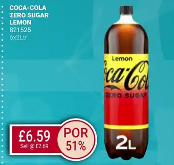 Bestway COCA-COLA ZERO SUGAR LEMON offer