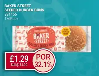 Bestway BAKER STREET SEEDED BURGER BUNS offer