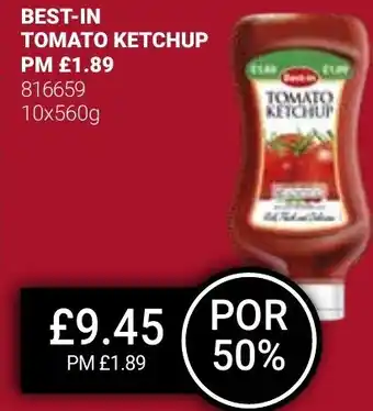 Bestway BEST-IN TOMATO KETCHUP offer