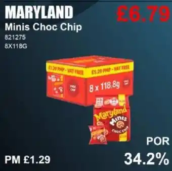 Bestway MARYLAND Minis Choc Chip offer