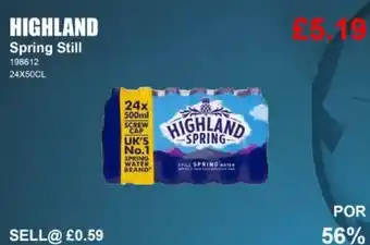 Bestway HIGHLAND Spring Still offer