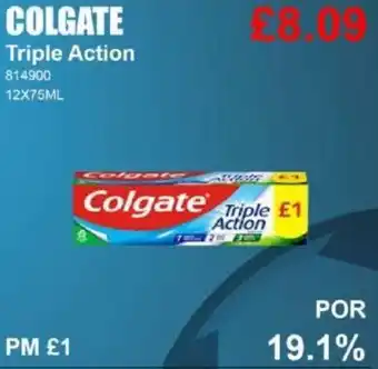 Bestway COLGATE Triple Action offer