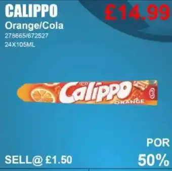 Bestway CALIPPO Orange/Cola offer
