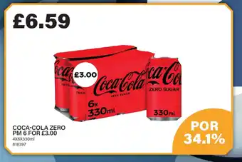Bestway COCA-COLA ZERO offer