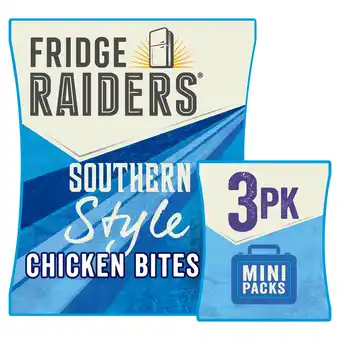 Iceland Fridge Raiders Southern Style Chicken Snack Bites 3 x 22.5g offer