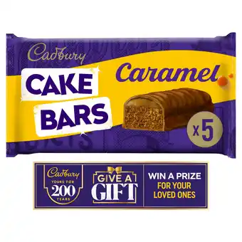 Iceland Cadbury 5 Caramel Cake Bars offer