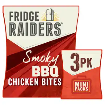 Iceland Fridge Raiders Smoky BBQ Chicken Snack Bites 3 x 22.5g offer