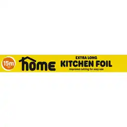 Iceland HOME Extra Long Kitchen Foil 15m  offer