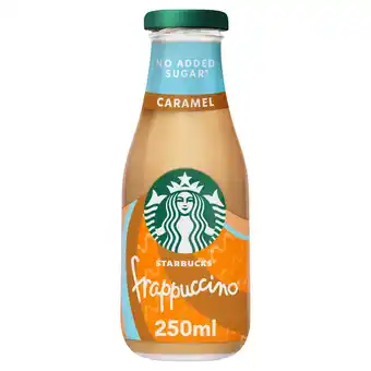 Iceland Starbucks Frappuccino Coffee Drink Indulgent Caramel Flavour 250ml offer