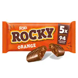 Iceland Fox's Rocky Orange Bars 5 x 19.75g (99g) offer
