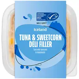 Iceland Iceland Tuna & Sweetcorn Sandwich Filler 250g offer