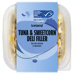 Iceland Iceland Tuna & Sweetcorn Sandwich Filler 250g offer