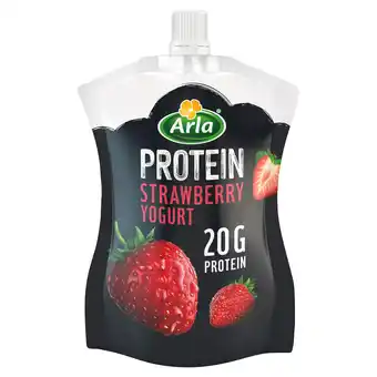 Iceland Arla Protein Strawberry Yogurt Pouch 200g offer