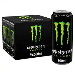 Iceland Monster Energy Drink 9 x 500ml offer