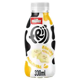 Iceland Müller Frijj Banana Flavour Milkshake 330ml offer