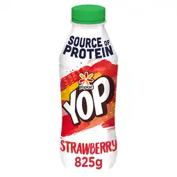 Iceland Yop Strawberry Yoghurt Drink 825g offer