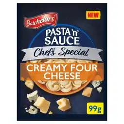 Iceland Batchelors Pasta 'n' Sauce Chefs Special Cream Four Cheese Pasta Sachet 99g offer