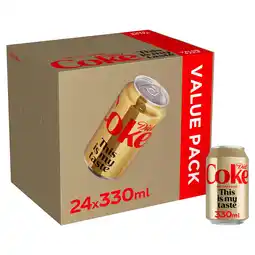 Iceland Diet Coke No Caffeine 24 x 330ml offer