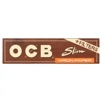 Iceland OCB 32 Unbleached Virgin Slim and Tips + Filters offer