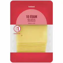 Iceland Iceland 10 Edam Slices 250g offer