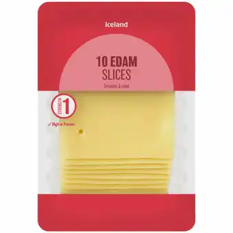 Iceland Iceland 10 Edam Slices 250g offer