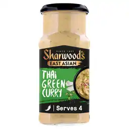 Iceland Sharwood's East Asian Thai Green Curry Cooking Sauce 415g offer