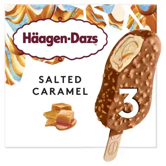 Iceland Häagen-Dazs Salted Caramel Ice Cream Sticks 3 x 80ml offer