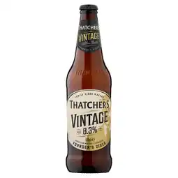 Iceland Thatchers Vintage Founder's Cider 500ml offer