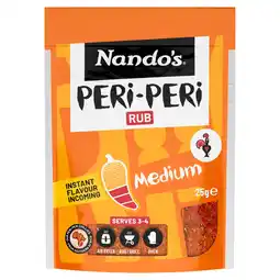 Iceland Nando's Peri-Peri Rub Medium 25g offer