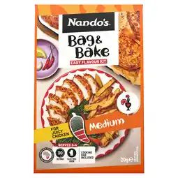 Iceland Nando's Peri-Peri Bag & Bake Medium 20g offer