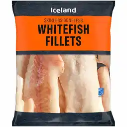 Iceland Iceland Whitefish Fillets 750g offer