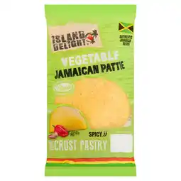 Iceland Island Delight Vegetable Jamaican Pattie 140g offer