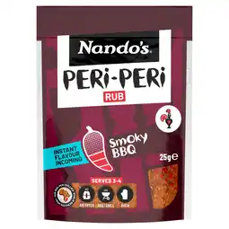 Iceland Nando's Peri-Peri Rub Smokey BBQ Medium 25g offer