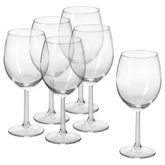 IKEA Svalka Wine glass, clear glass, 44 cl offer