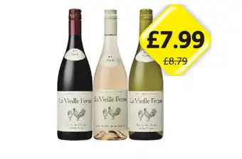 Londis View La Vieille Ferme Red, Rosé, White offer