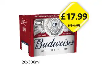 Londis View Budweiser offer